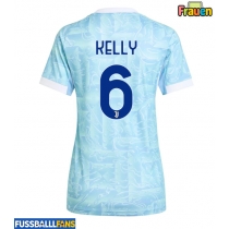 Juventus Lloyd Kelly #6 Auswärtstrikot Frauen 2025-26 Kurzarm